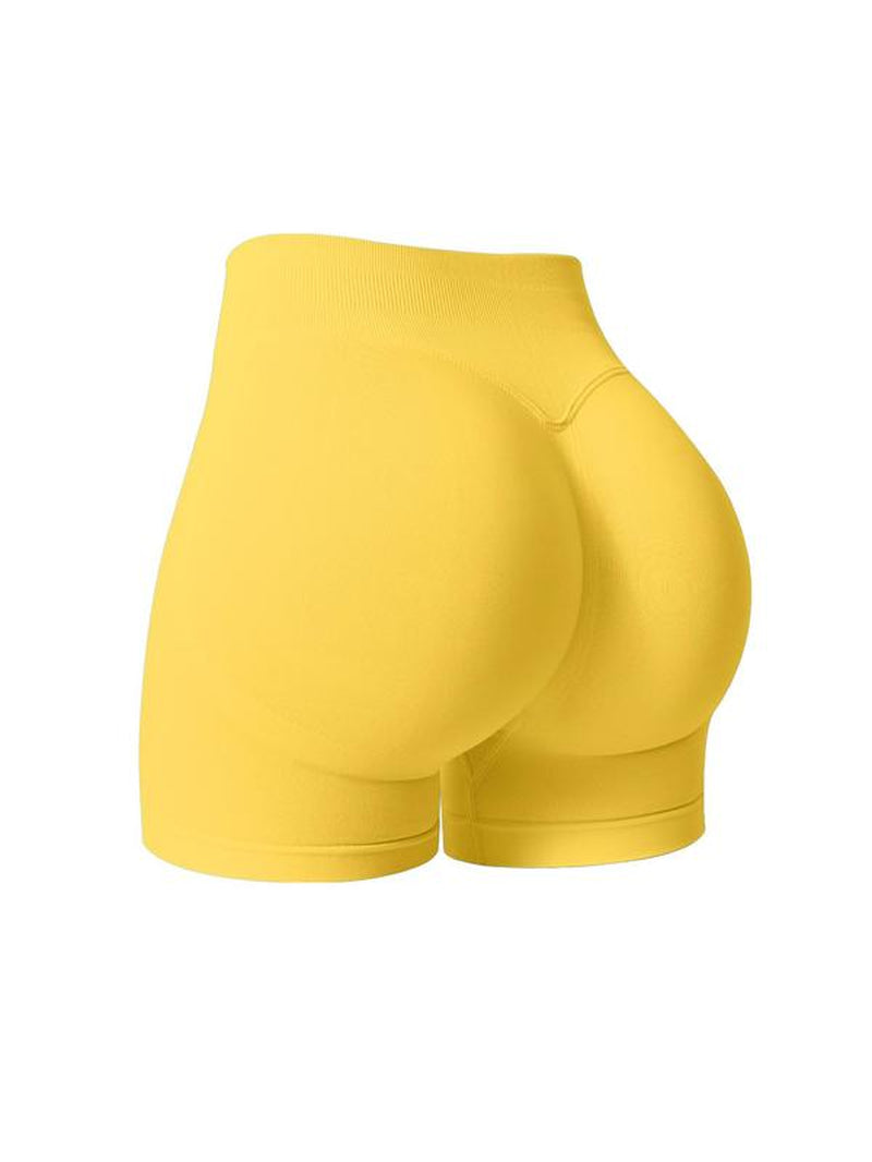 3 Counts Women'S Sports Shorts Set High Stretch Yoga Shorts High Waisted Leggings Comfortable Buttocks Lifting Fitness Leggings Naked Feeling Outdoor Running Cycling Tennis Four Season Shorts Set