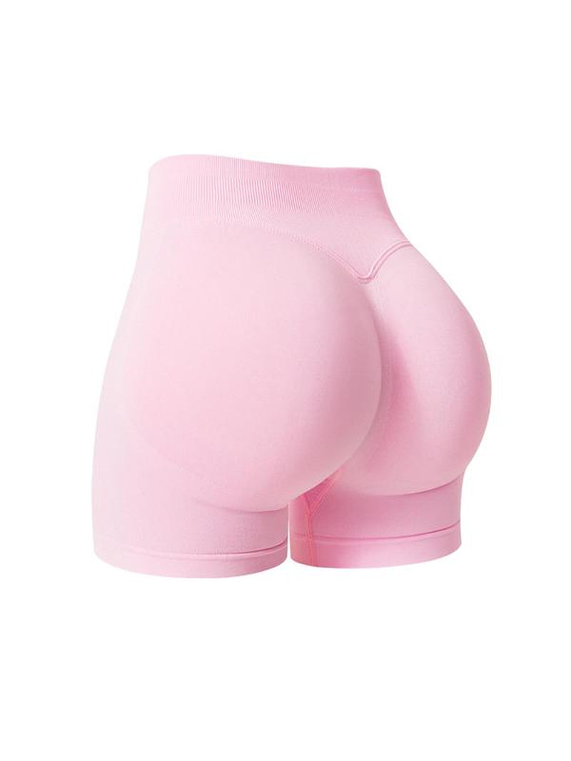 3 Counts Women'S Sports Shorts Set High Stretch Yoga Shorts High Waisted Leggings Comfortable Buttocks Lifting Fitness Leggings Naked Feeling Outdoor Running Cycling Tennis Four Season Shorts Set