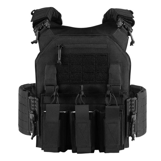 VOTAGOO 601 Quick Release Molle Vest, Adjustable Breathable Lightweight Vest
