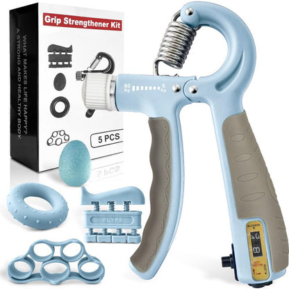 Grip Strengthener Forearm Strengthener Hand Grips Strengthener Kit - 5 Pack Adjustable Resistance