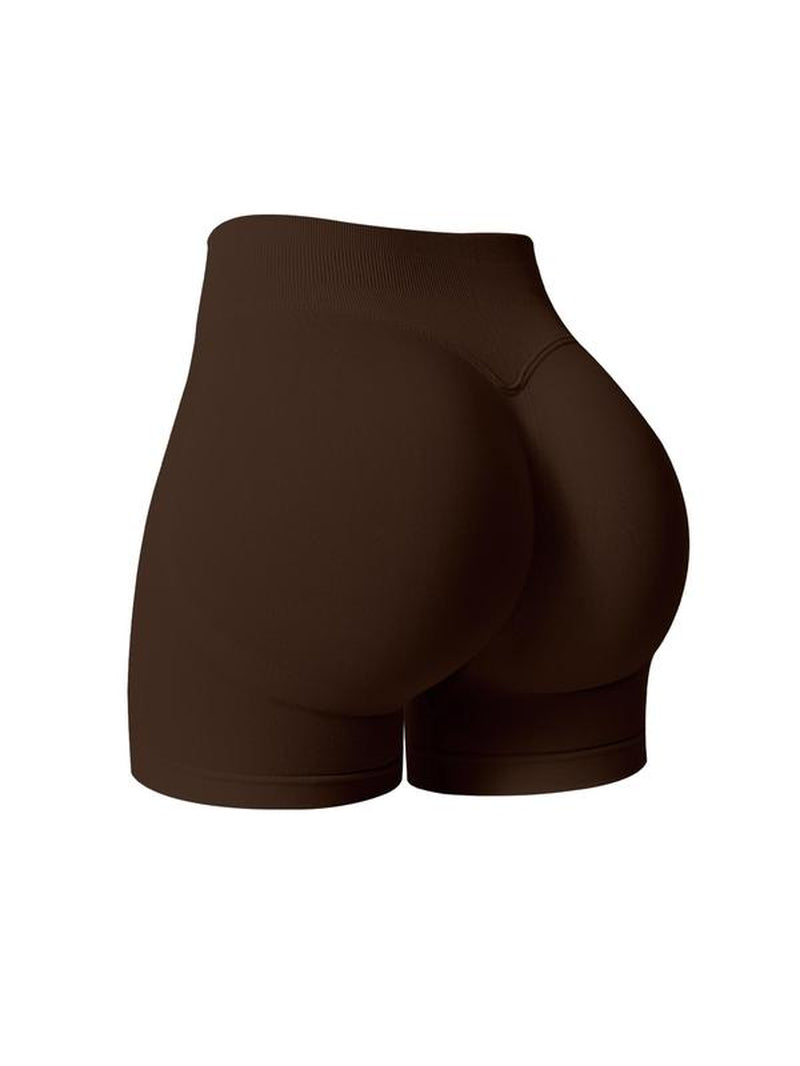 3 Counts Women'S Sports Shorts Set High Stretch Yoga Shorts High Waisted Leggings Comfortable Buttocks Lifting Fitness Leggings Naked Feeling Outdoor Running Cycling Tennis Four Season Shorts Set