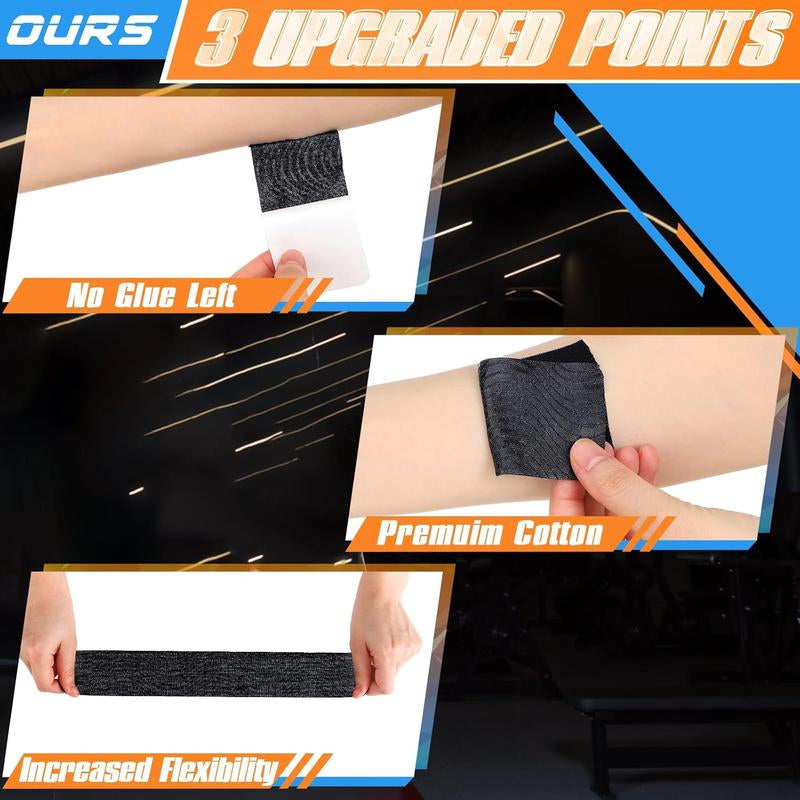 10 Count Kinesiology Tape for Shoulder Pain Relief Pre Cut Sports Waterproof Breathable Enhance Elastic Kinesiology Athletic Tape for Shoulder Support and Muscle Sports