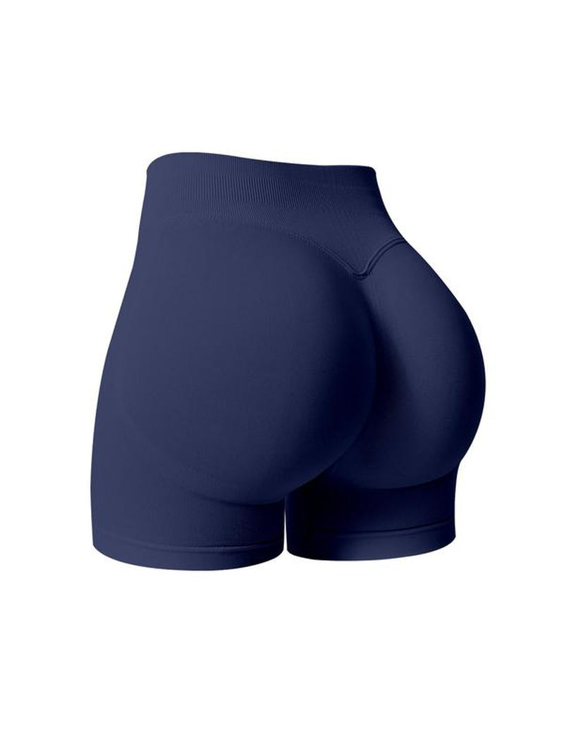 3 Counts Women'S Sports Shorts Set High Stretch Yoga Shorts High Waisted Leggings Comfortable Buttocks Lifting Fitness Leggings Naked Feeling Outdoor Running Cycling Tennis Four Season Shorts Set