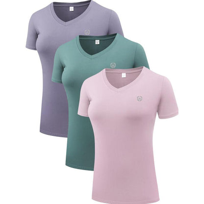 NELEUS Women'S 3 Pack Compression Workout Athletic Shirt